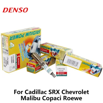 

4pieces/set DENSO Car Spark Plug For Cadillac SRX Chevrolet Malibu Copaci Roewe ITV16 Iridium