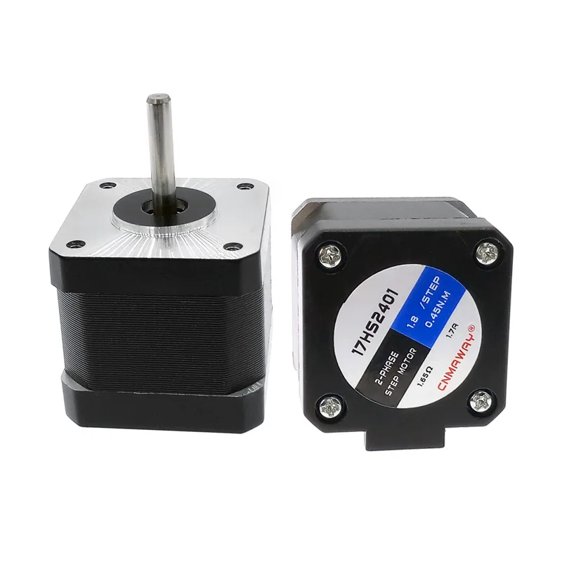 

High torque 42 Stepper Motor 2 PHASE 4-lead Nema17 motor 42BYGH40 40MM 1.7A 0.45N.M LOW NOSE (17HS1538) motor for CNC XYZ