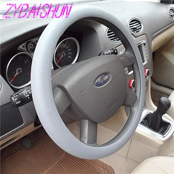 

Silicone non-slip green steering wheel cover for Dodge Journey JUVC/Charger Jeep Grand Cherokee/Compass/Comma