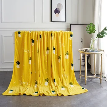 

Fruit pattern bedding blanket coral fleece blanket sofa / bed/ bedspread / blanket 120x200cm multifunction multiple sizes
