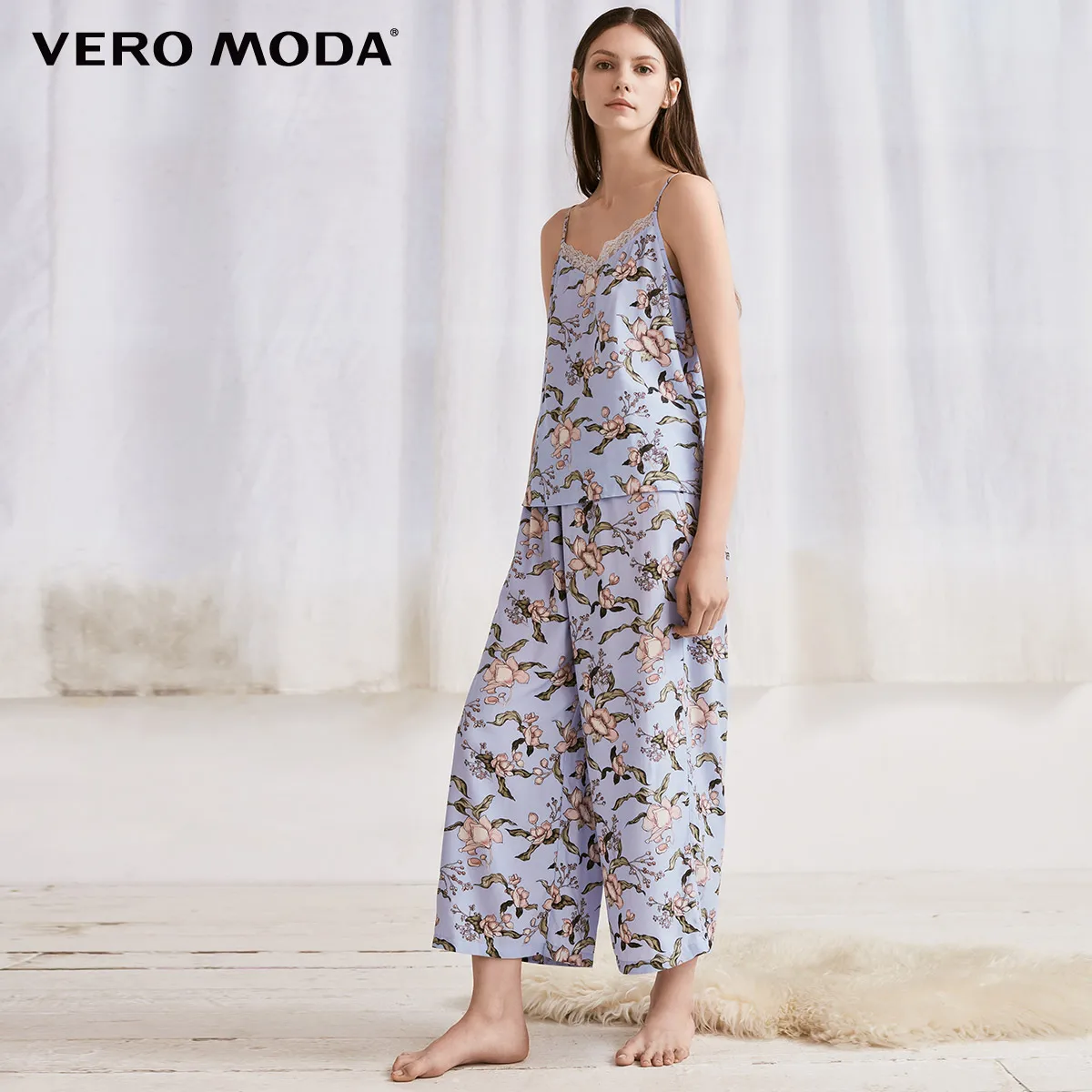 Широкие брюки-Капри с цветочным принтом Vero Moda | 3174P7501