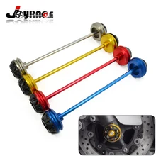 CNC Aluminum High Stiffness Front Axle Slider for Yamaha T-MAX 530 T MAX 530 2012-2015