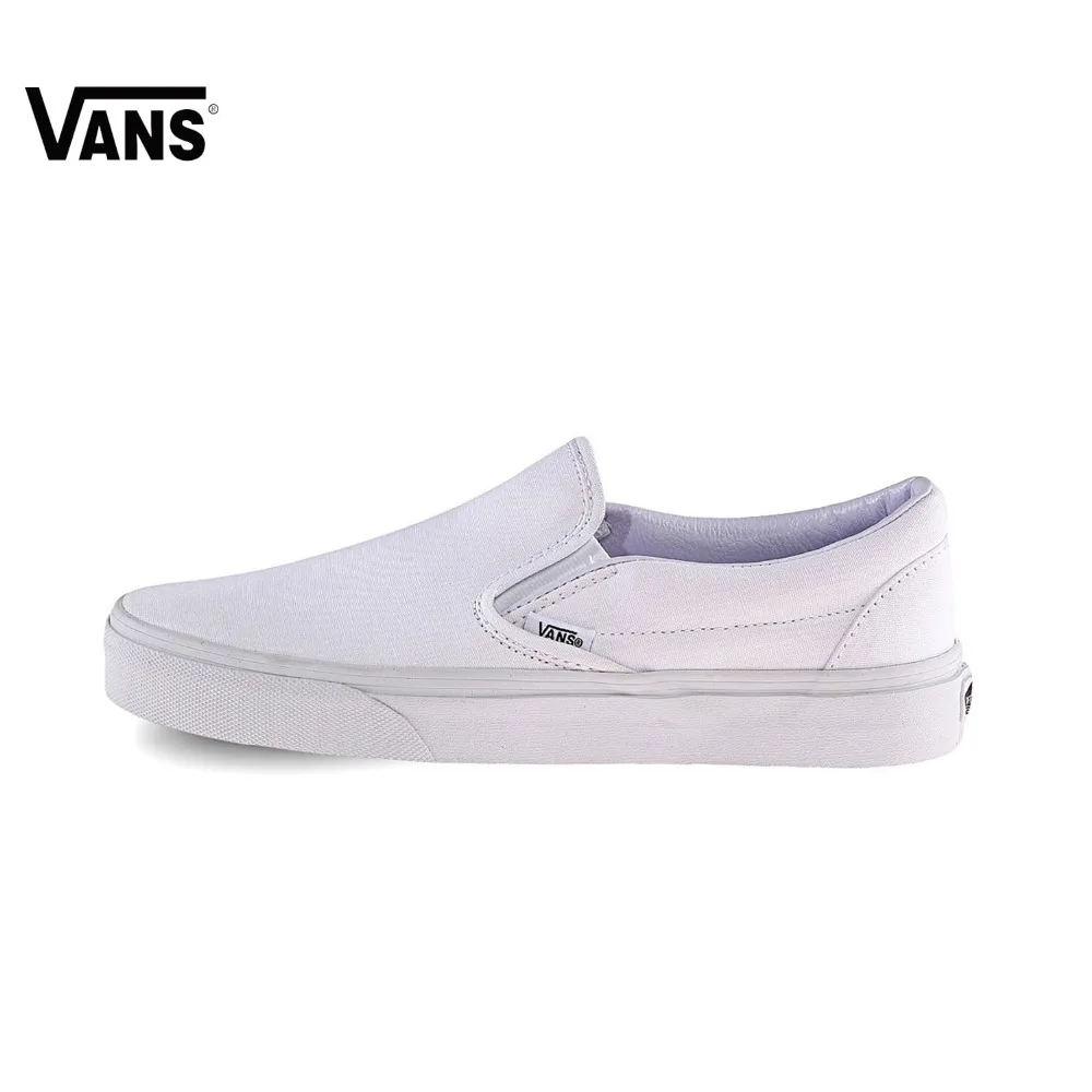 white vans canvas shoes