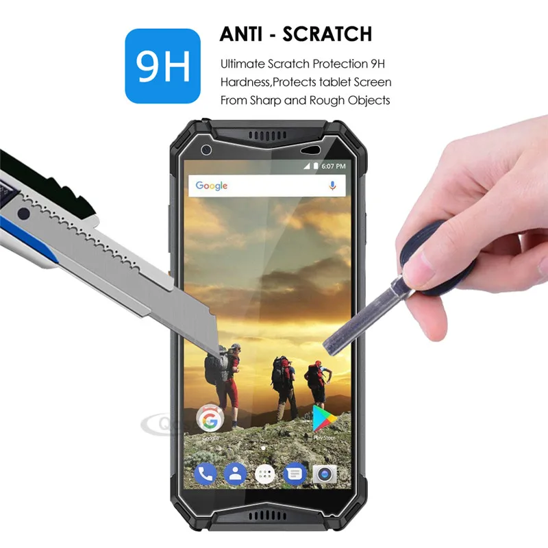 2 قطعة الهاتف واقي للشاشة ل Ulefone درع 2 3 3 T الزجاج المقسى 9 H رقيقة جدا طبقة رقيقة واقية ل Ulefone درع 2 3 قسط
