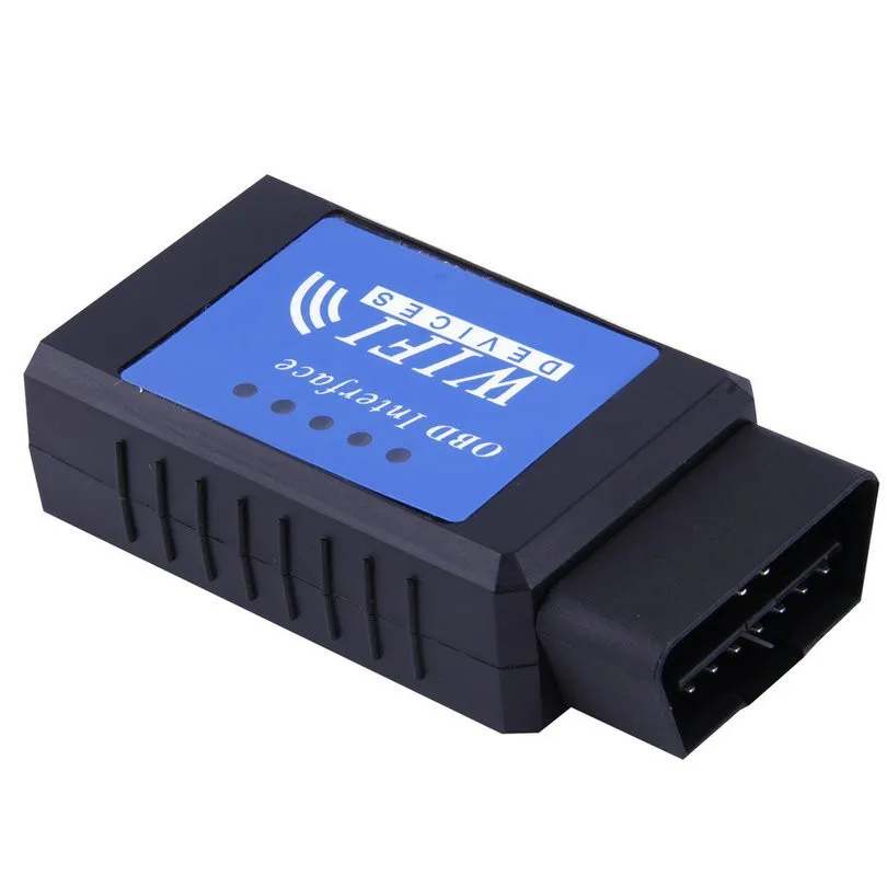 Новое поступление ELM327 wifi V1.5 OBD2 автоматический считыватель кодов Wi-Fi соединение ELM327 поддерживает iOS Телефон PIC18F25K8 OBD2 диагностический сканер