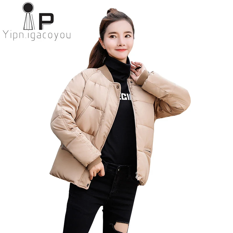 Winter Women Parka Coat Warm Black Outwear Big size Casual Short Overcoat Down Jacket Women Coats 2018 Thicken Red Winter Coat