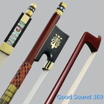

10pcs New Brazilwood Violin Bow 4/4 Straight Pretty inlay