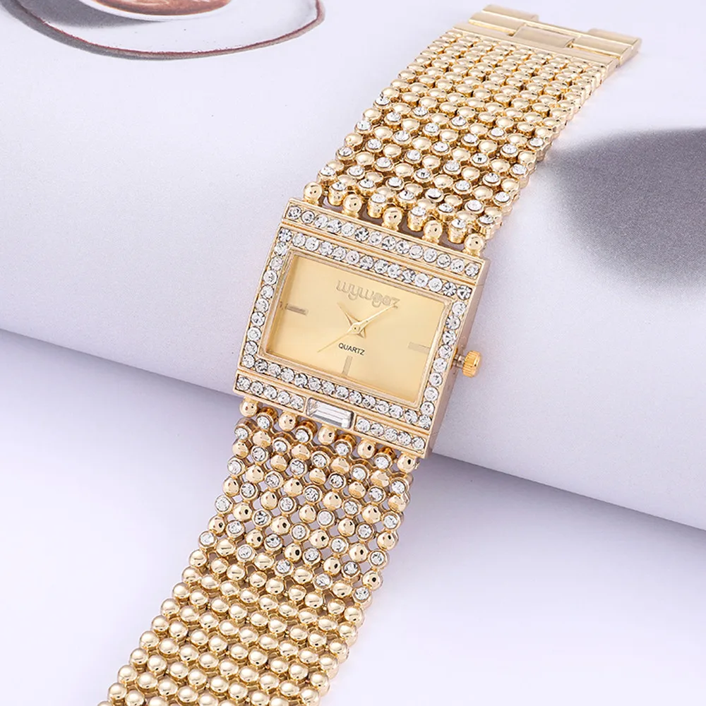 Модные женские часы из розового золота часы-браслет для женщин часы роскошные женские часы с бриллиантамы часы reloj mujer relogio feminino LD