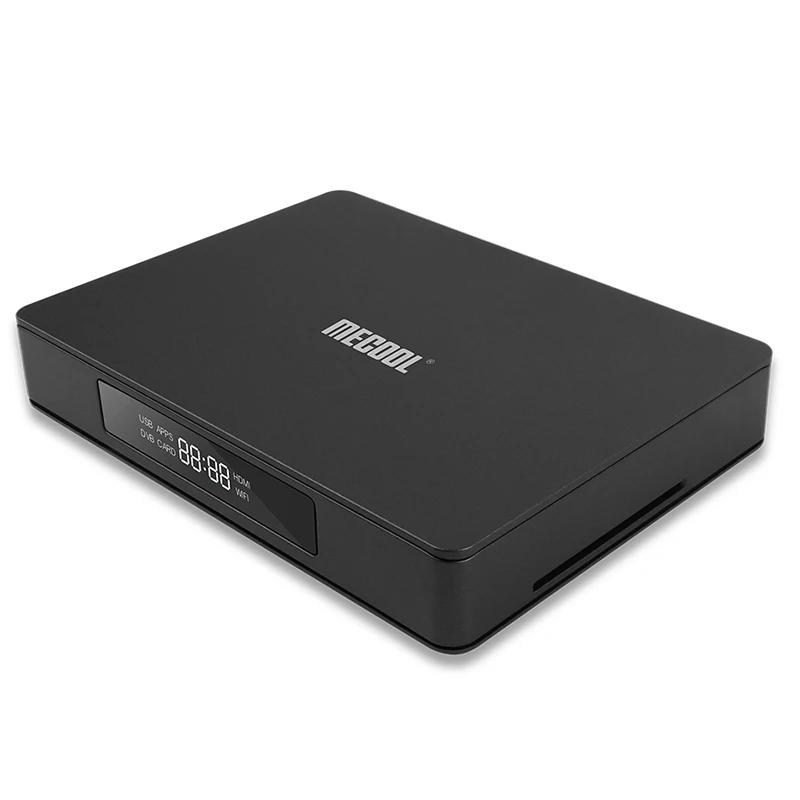 Mecool K6 DVB S2-T2-C Smart tv Box USB 3,0 Поддержка 2,4G 5G wifi 100 Мбит/с 4K VP9 2 Гб ram+ 16 Гб rom медиаплеер