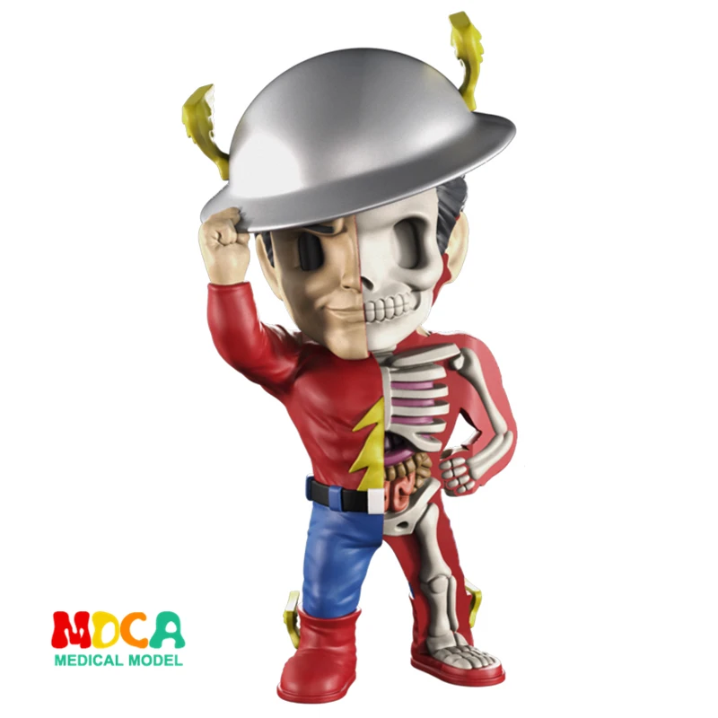 

Lightning man 4D XXRAY master Mighty Jaxx Jason Freeny anatomy Cartoon ornament