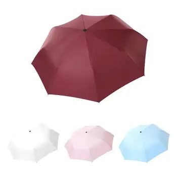 

Automatic Umbrella Simple Solid Color Innovative Sunscreen Umbrella