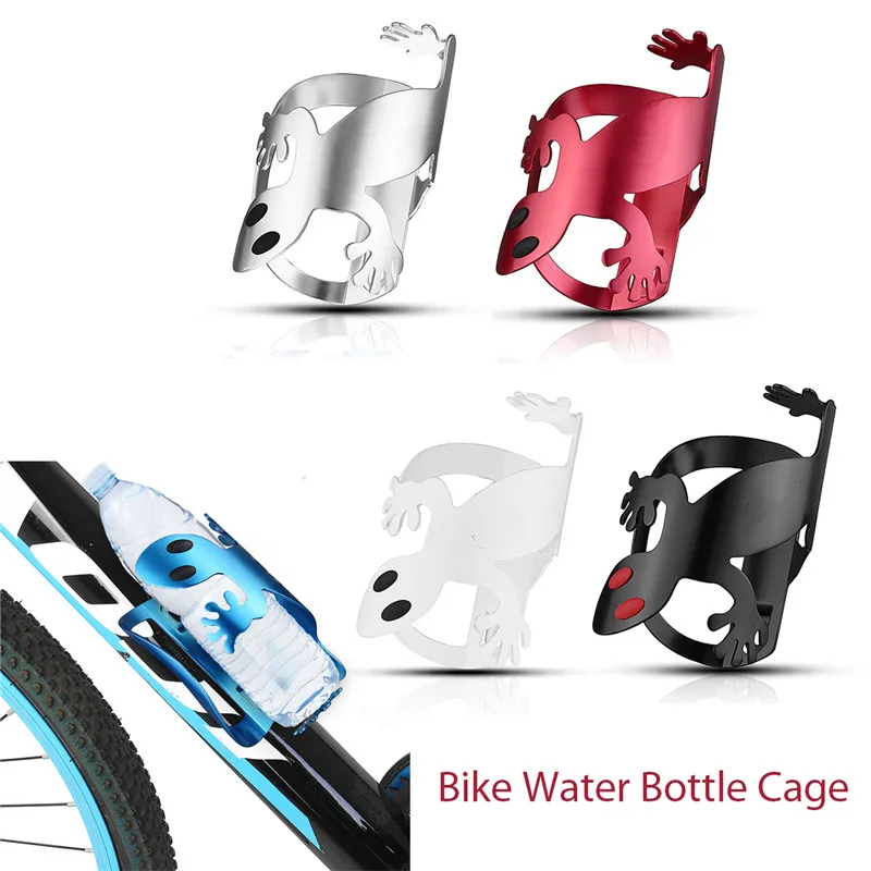Bicycle Water Bottle Cage Holder Aluminum Alloy Gecko Style MIT Bike
