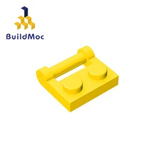 BuildMOC 48336 1x2 детали для строительных блоков DIY логотип развивающие творческие подарочные игрушки