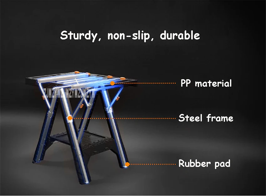 WX051 многоцелевой верстак складной Рабочий стол для инструментов Высокое качество нескользящие деревообрабатывающий верстак портативный бытовой Рабочий стол