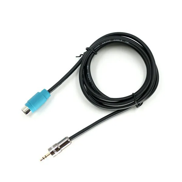 3.5 мм Aux Интерфейс Кабель адаптер для Alpine cde 9874 cda 9852/e IPhone IPod MP3|cable glue|cable idcable keychain |