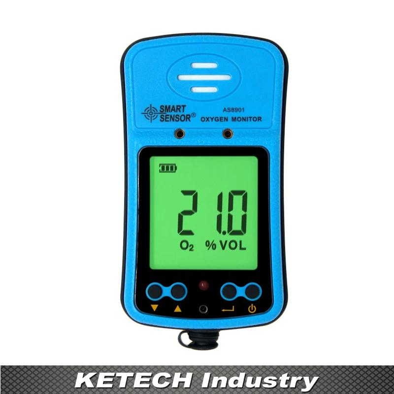 

AS8901 Handheld Oxygen O2 Gas Detection