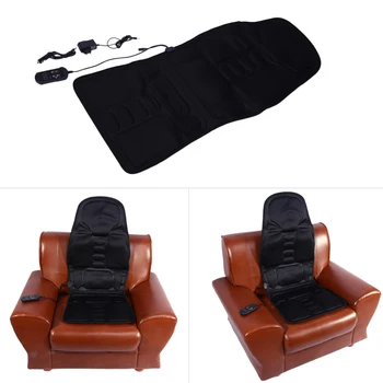 

Electric Massage Chair Auto Car Home Office Full-Body Lumbar Shiatsu Massage Cushion Chair Pad Therapy Seat Pressure Relief