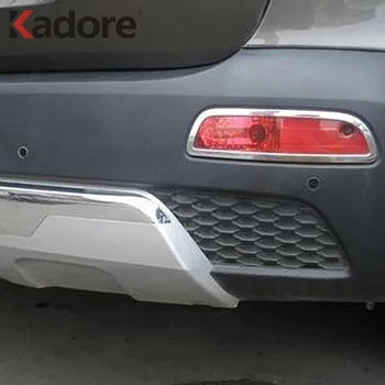 

For KIA Sorento 2009 2010 2011 2012 Car Styling Stainless Steel Exterior Rear Fog Light Cover Trims Auto Accessories Sticker