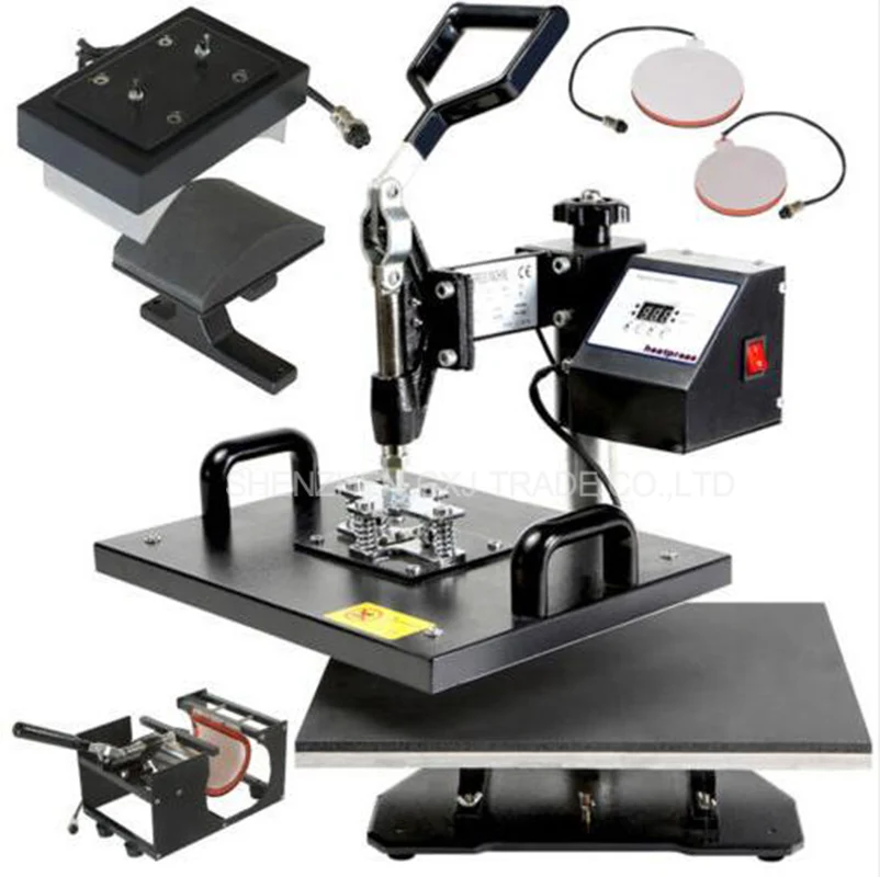 Advanced Design 8 In 1 Combo font b Heat b font Transfer font b Machine b
