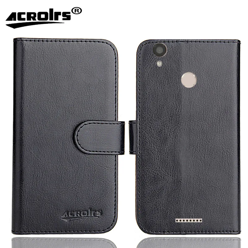 

DEXP GL355 Case 6 Colors Dedicated Leather Exclusive Special Crazy Horse Phone Cover Cases Credit Wallet+Tracking