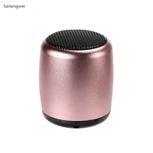 [Синий] M2 металлическая колонка с bluetooth портативный мини-сабвуфер креативный автомобиль маленькая стальная пушка портативное радио