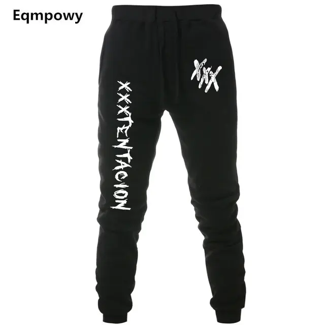 New Rapper Xxxtentacion Pants Summer Fall Casual Trousers Straight Pants Sweatpants Harem Pants Cartoon Mens Jogger Pants