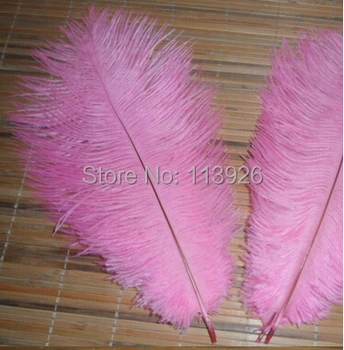 

100pcs 30-35cm long natural ostrich feather ostrich plume pink feathers plumes feather headdress diy jewelry accessory