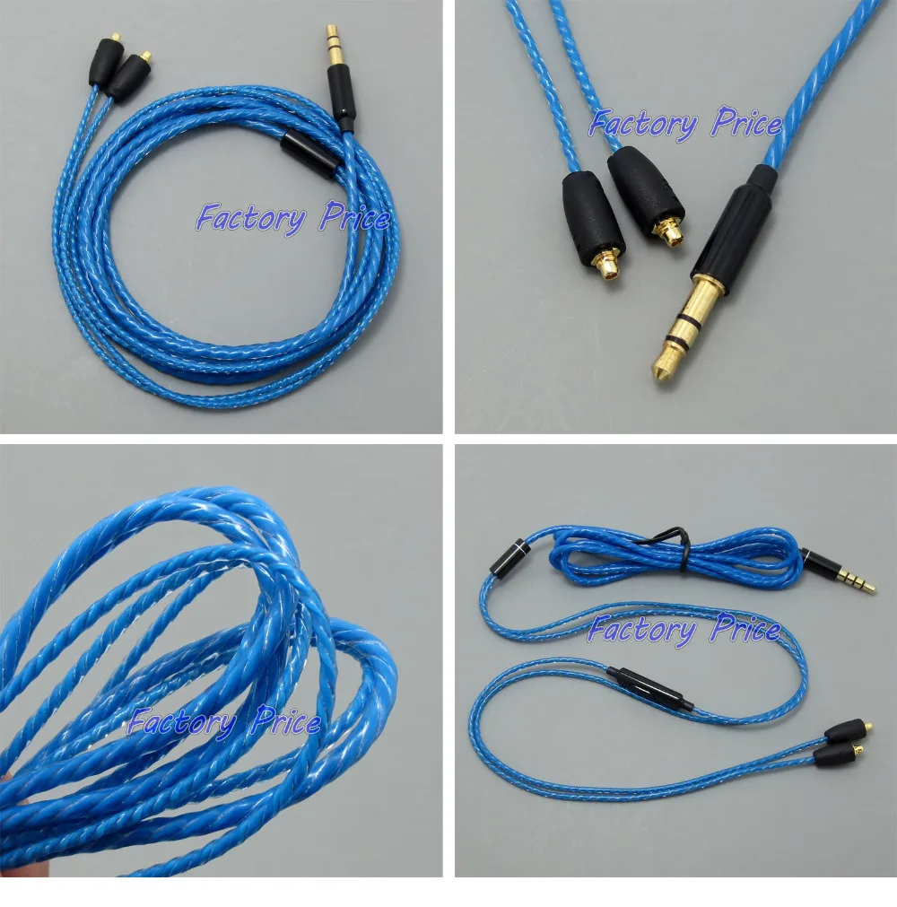 С микрофоном кабель дистанционного управления для Shure SE846 SE535 SE425 SE315 se215 наушники