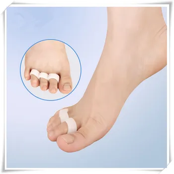 

2pc/pair Silicone Gel Toe Separator Correction Hallux Valgus Orthopedic Metatarsal Rings Feet Care Shoes Cushion Foot Pads #989