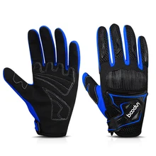 Спорт на открытом воздухе Туризм зимние велосипедные перчатки для мужчин и женщин полный палец ветрозащитный Теплый ручной мотоциклетные перчатки противоскользящие дышащие