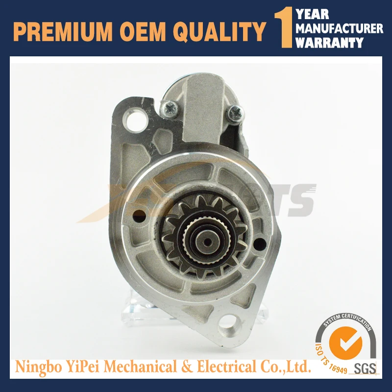 LRS02597 LRS2597 31B6600100 стартер для Mitsubishi Diesel K3|starter| |