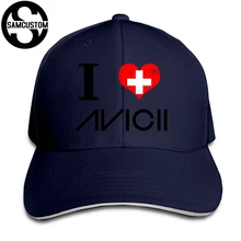 SAMCUSTOM Four Seasons универсальный Повседневное Кепки Лето Зонт Творческий я люблю Avicii 3D печати, сэндвич Кепки