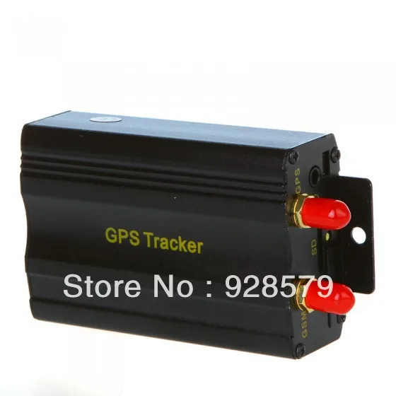 Vehicle Car GPS Tracker TK103A with GSM Alarm SD Card Slot Anti theft
