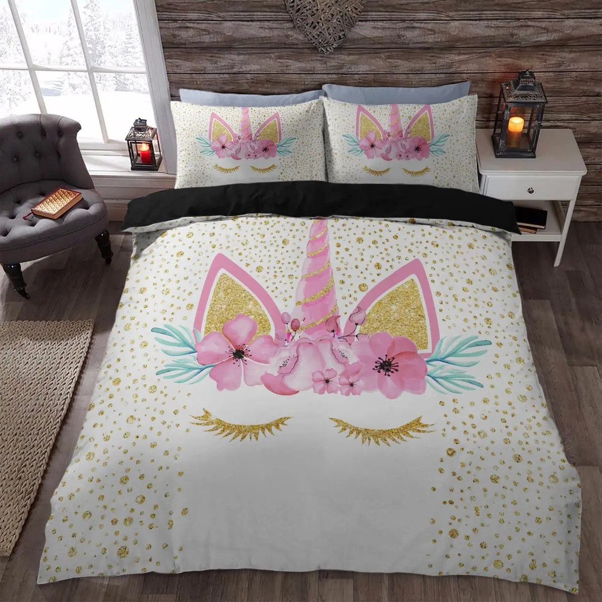 unicorn duvet cover twin