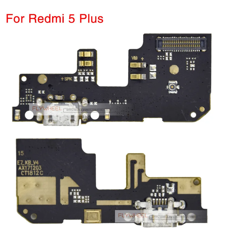 1 шт. usb зарядная док-станция разъем порт Разъем для Xiaomi Redmi 5A 5 Plus Note 5 5A зарядное устройство данных гибкий кабель запасные части