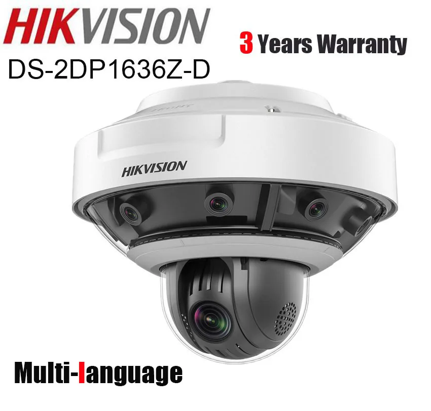 Hikvision DS 2DP1636Z D PanoVu series 16MP 360 degree Panoramic&PTZ