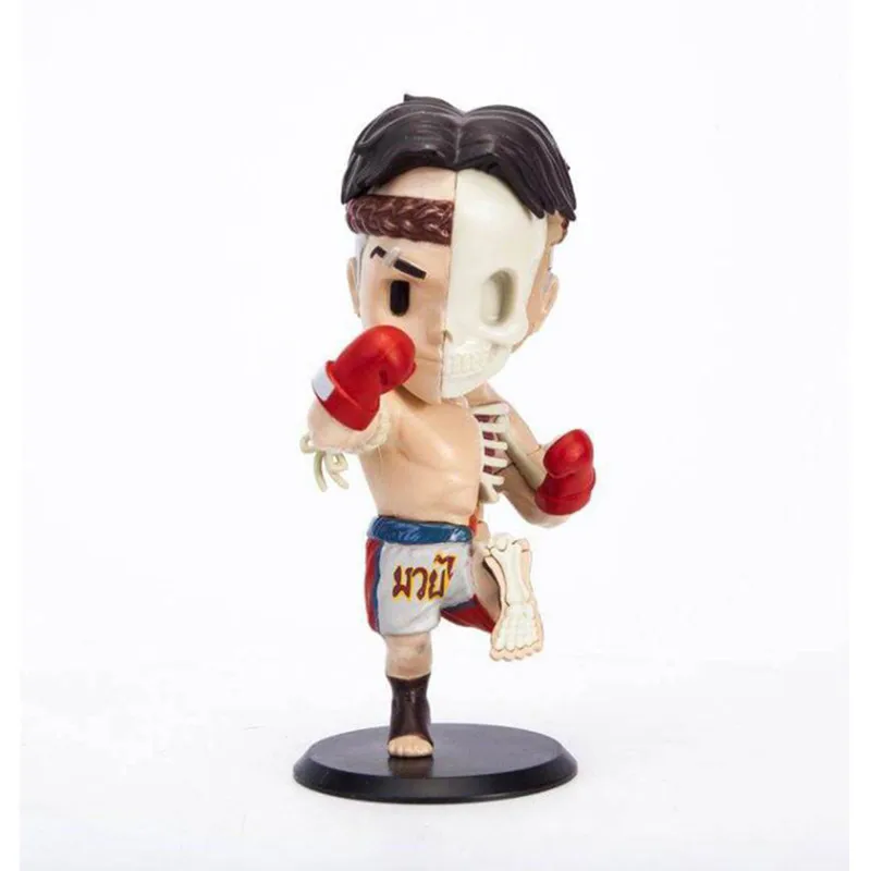 

10CM Boxer Shazam Original Fake Sesame Street Anatomy Street Art Plastic Anniversary Action Figure Collectible Model Toy M40