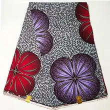 Новое поступление Африканский хлопок воск печать ткань реальный блок воск Анкара