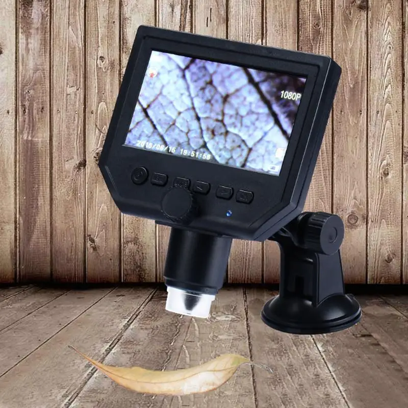

Portable 1-600x G600 Digital Microscope 4.3Inch HD OLED Display with LED Light Measurement & Analysis Instruments