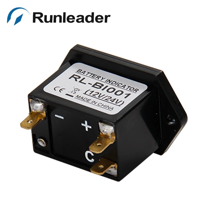 50 шт./лот) runleader LED 72 В Батарея Напряжение тестер метр Индикатор разряда для свинцово-кислотная Батарея Тележки для гольфа электромобиль