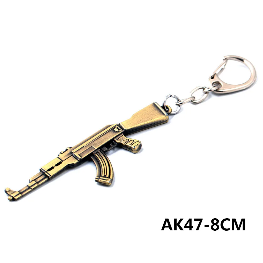 CS GO 6CM Small Gun Keychain Desert Eagle Revolver AK47 Weapon Model Alloy Pendant Vintage Keyring CSGO Key Buckle Children Gif CS GO 6CM Small Gun Keychain Desert Eagle Revolver AK47 Weapon Model Alloy Pendant Vintage Keyring CSGO Key Buckle Children Gif