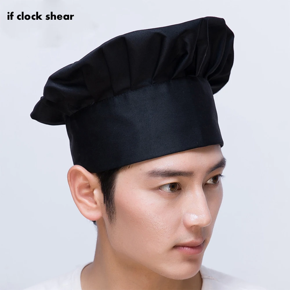black chef hat