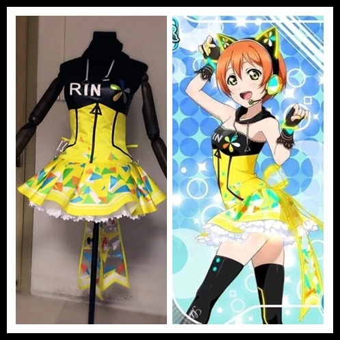  Love Live Cyber Idolized Maid LED Gaming Game Awaken All Members Minami Kotori Uniforms Cosplay Cos