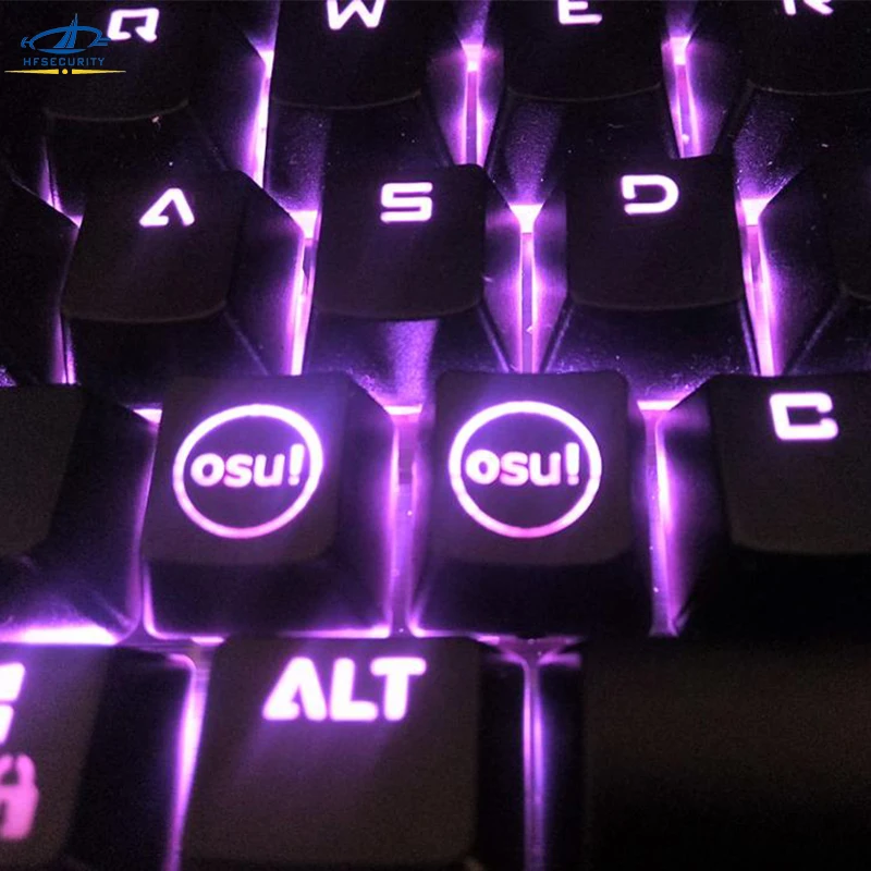 2 шт с подсветкой OSU! Keycaps для вишневых переключателей Механическая игровая