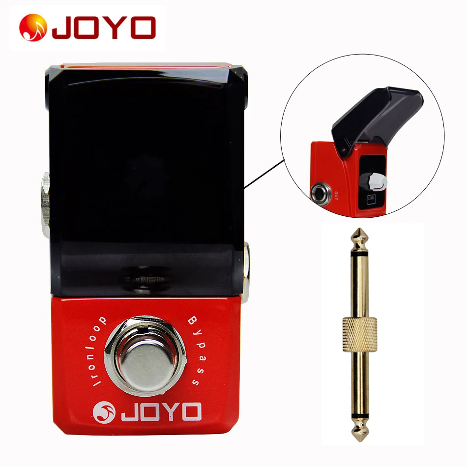 JOYO Ironman series mini pedals JF-329 Iron loop Guitar pedal+1 pc pedal connector guitar effect pedal JOYO Ironman series mini pedals JF-329 Iron loop Guitar pedal+1 pc pedal connector guitar effect pedal