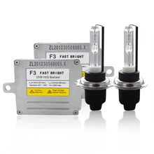 AC 35 Вт Xenon H1 H3 H7 H11 9005 HB3 9006 D2H Быстрый старт Cnlight HID комплект 12 В 35 Вт ДЛТ F3 балласт Cnlight ксеноновая лампа 4300 К 6000 К