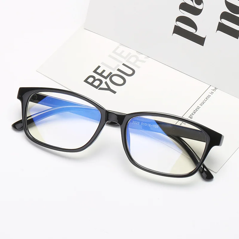 

Computer Glasses Frames Anti Blue Rays Radiation Men Women Square Eye PC Glasses Frames Unisex Optical Print Glasses