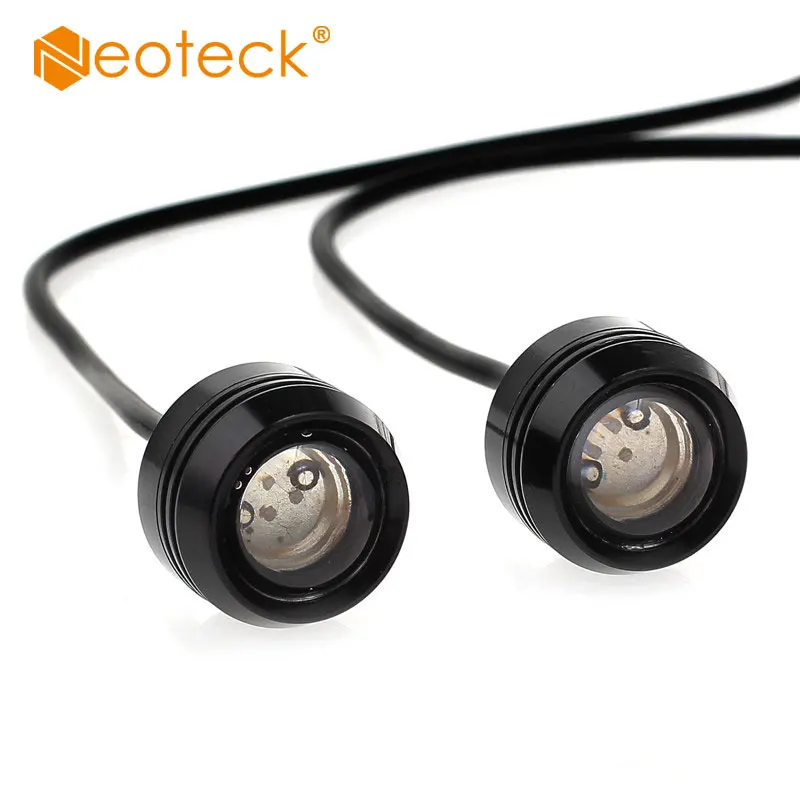 Neoteck 2 шт. Противотуманные фары Дневные ходовые светодиодный мотоциклетная фара
