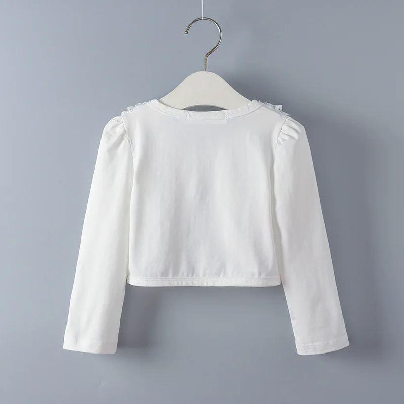 Baby Girl Outerwear Cotton White Baby Jacket Cardigan Sweater for Weddings 2019 Baby Clothes For 3 to 20 Years Old Baby Girl Outerwear Cotton White Baby Jacket Cardigan Sweater for Weddings 2019 Baby Clothes For 3 to 20 Years Old