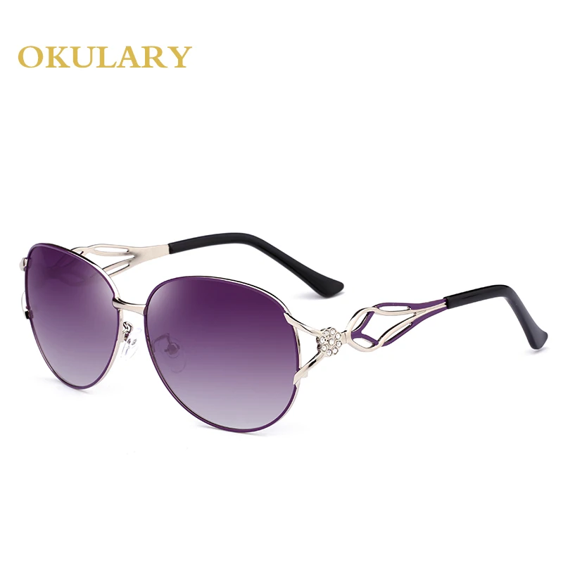 red Farbe black Fall tee Mit Rahmen 2019 Metall rot Box Sonnenbrille Spiegel Oval tea Purple Frauen lila Schwarz TxOZF8qwU